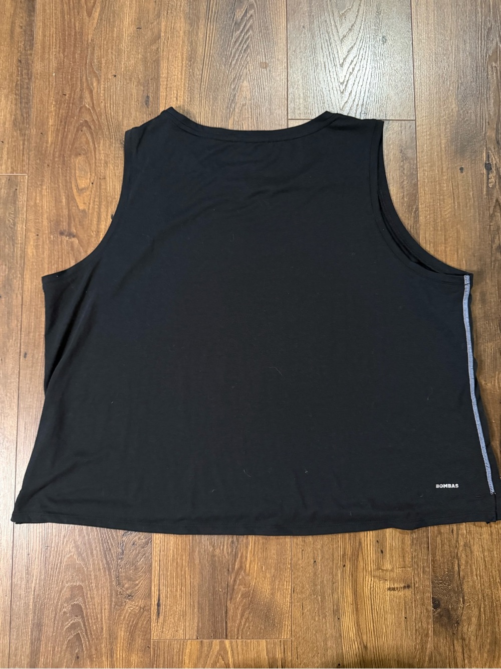 BOMBAS Womens Bee Better Tank Top Black Size 1X Athletic Fit - Picture 7 of 8
